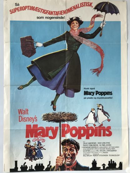 Mary Poppins + 1 sæt Lobby cards – 8 stk